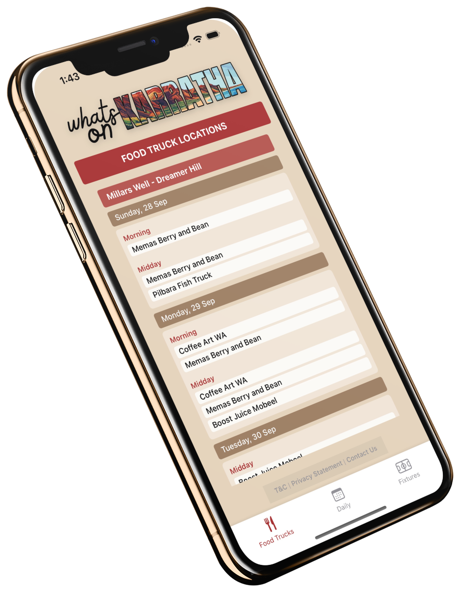 WhatsOnKarratha Screenshot 2